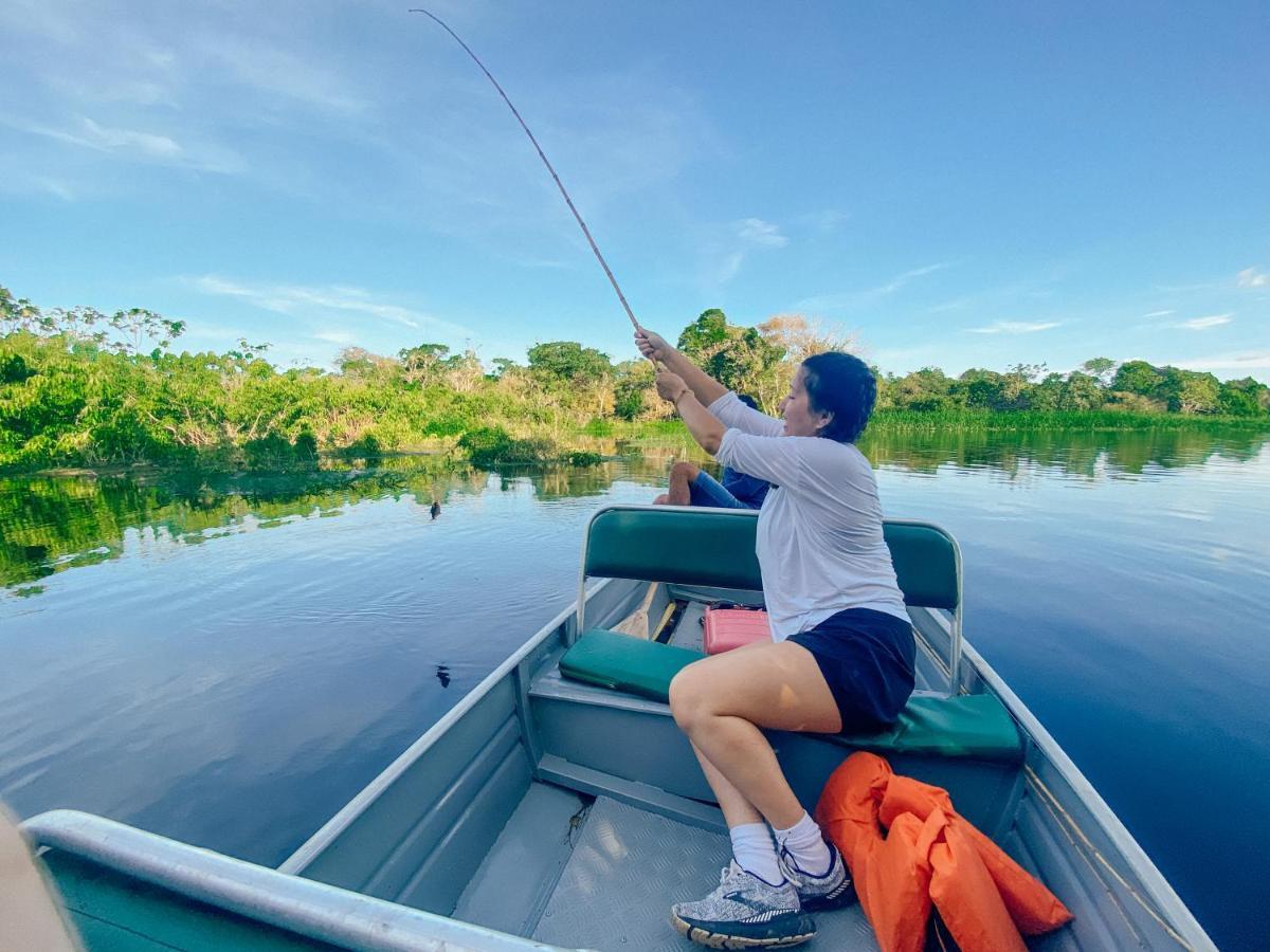 Amazon Arowana Lodge Careiro Esterno foto